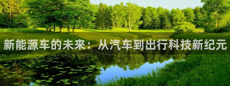 球盟会app最新地址下载安装:新能源车的未来:从汽车到出行科