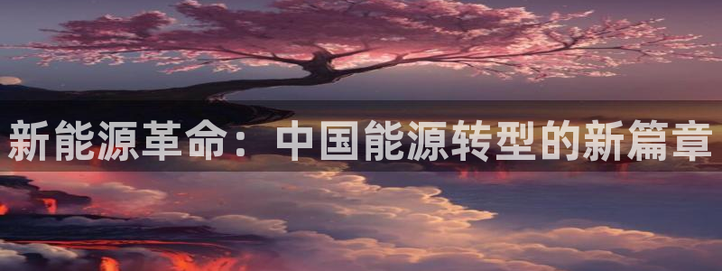 球盟会黑款吗:新能源革命:中国能源转型的新篇章