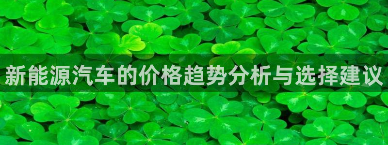 球盟会在线登录官网：新能源汽车的价格趋势