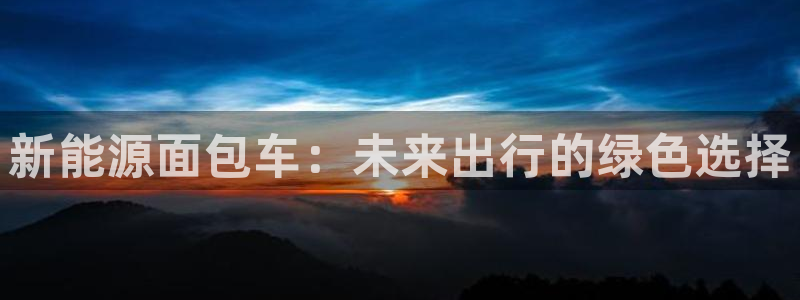 球盟会和中欧会的区别：新能源面包车：未来